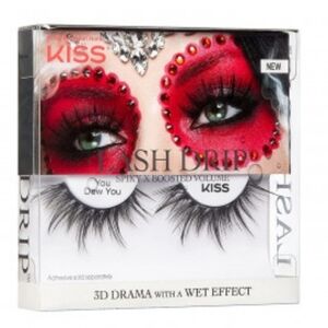 KISS Lash Drip False Eyelashes in the style You Dew You new in box 14mm
